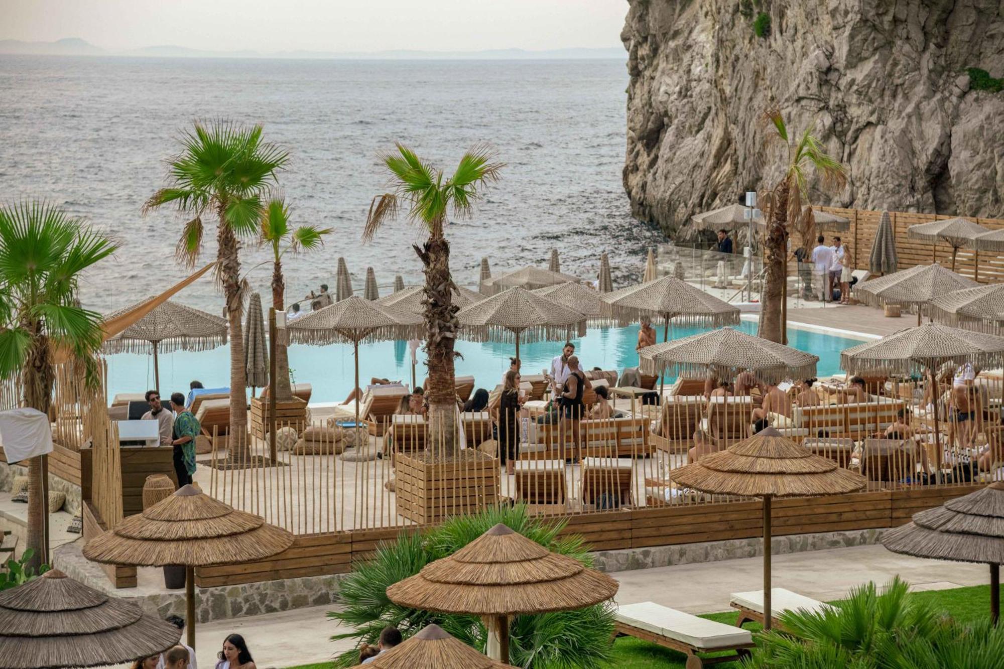 Maya Beach Resort Massa Lubrense Exterior foto